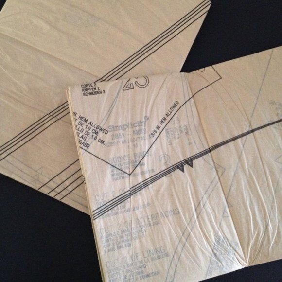 Simplicity Misses Western Saloon Girl Costume Pattern 2851 Sz 6-12 Uncut Cosplay - Picture 12 of 12